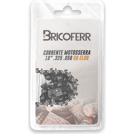 Bricoferr Cadena de motosierra 18" (45,7 cm) 0,325 0,050 68 eslabones.