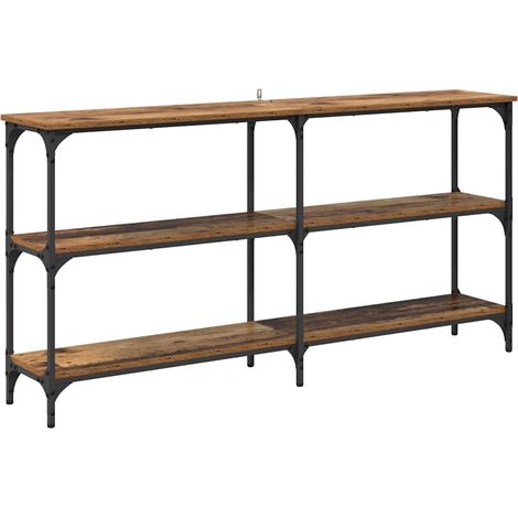 Maison Exclusive - Tavolo consolle Legno vecchio 150 x 29 x 75 cm (1/5)