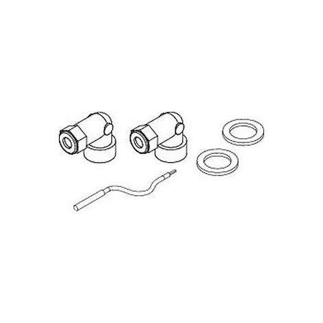 Kit Hydraulique pour Raccordement Capteur Solaire Thermique CHAPPEE Sol 200 LH - 7822677