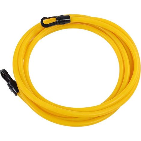 MINKUROW Cinturón De Natación Para Entrenamiento De Resistencia Estacionario Cinturón De Resistencia Natación Paracaídas Entrenador De Piscina Entrenamiento De Natación Para Adultos Y Niños (6 Mm x 9  (1/5)