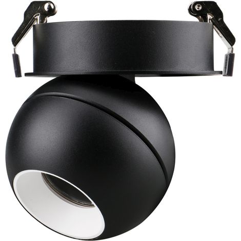 Empotrable techo tilt UKU1 Corte de fase L,C LED COB 7W 881lm(764lm)/913lm(754lm)/954lm(817lm) CRI90 2700K/3000K/4000K 36º Negro Blanco
