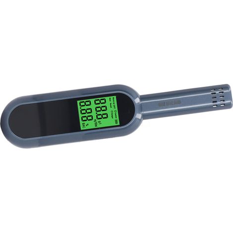 Testeur d'alcool haute précision avec écran LCD, alarme sonore et lumineuse, détecteur d'alcool portable rechargeable, affichage numérique lumineux (1/5)