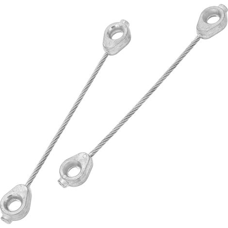 Paire de câbles de frein de levage de plateau de coupe 946 0970, de remplacement pour Cub Cadet RZT17 RZT22 RZT42 RZT50 (1/5)