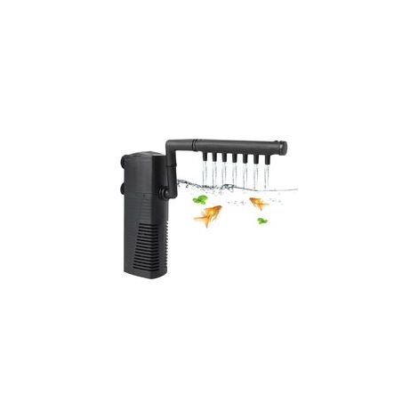 Pompe d'aquarium avec filtre à charbon actif 600 L/h (1/5)