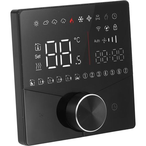 Pare-vent pliable 4 plaques avec poignée, en acier au carbone épais et résistant à l'huile, pour réchaud de camping et barbecue en extérieur (noir). (1/5)