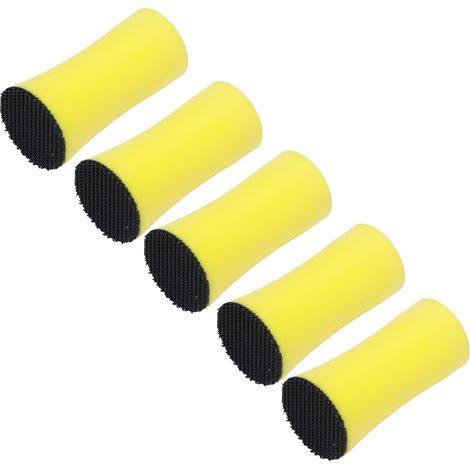 5 Disques Abrasifs Ronds 1 Pouce pour Polissage Voiture - Kit de Ponçage Manuel Complet (1/5)