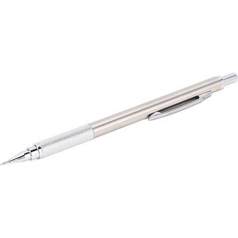Pointe gravure métallique alliage aluminium stylo graveur avec 1 aiguille en acier intégrée pour carrelage (1/5)