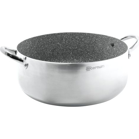 Aeternum Casseruola Alluminio Antiaderente Grande Famiglia Per Induzione 30cm (1/5)