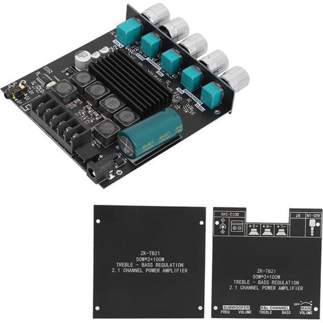 Leistungsverstärkerplatine für Bluetooth-Modul mit digitaler Lautstärkeregelung (2.1-Kanal) (1/5)