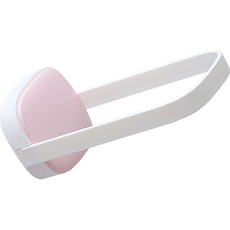 Cintre pliable mural pour salle de bain, balcon, rangement multifonction blanc rose, support pliable pour cintres, crochets muraux, maison et bureau (1/3)