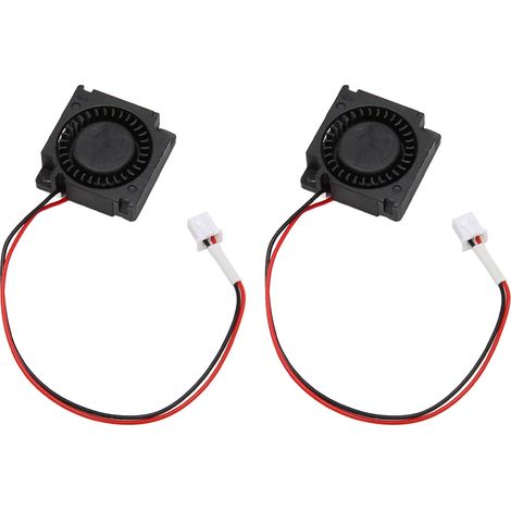 Packung mit 2 Lüftern für Voron V0.1/V0.2/V0.2 Pro 3D-Drucker, 24 V, Doppelkugellager, bürstenlos, 17 cm Kabel. (1/5)