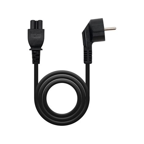 CABLE ALIM. TREBOL, CEE7 ACODADO/M-C5/H, 3 M