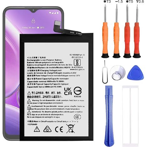 HQ610 Replacement Battery Compatible with 42 5G 400 5G Repair Tool Kit (1/5)