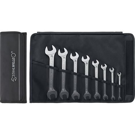 Stahlwille 96400305 10/8 Doppel-Maulschlüssel-Satz 8teilig Schlüsselweite (Metrisch) 6 - 22 mm