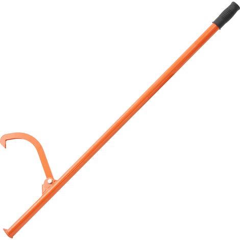 VEVOR Fällheber, 1180 mm, robuster Stammheber aus Stahl, Forsthaken, Holzheber für Stämme mit 81 cm Durchmesser, Forstwerkzeug, Fällhilfe mit Doppelfunktion zum Rollen & Festklemmen von Stämmen (1/5)