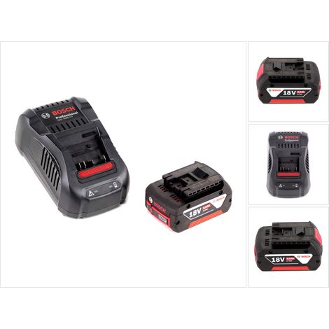 Kit de démarrage 18 V Bosch avec 1x batterie GBA 18 V 5,0 Ah Li-Ion + chargeur rapide GAL 1880 (1/5)