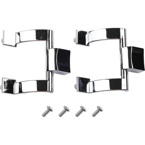 Roulettes de rechange pour porte de douche coulissante en verre de 23 mm - Compatibles avec les trous du verre - Accessoires de salle de bain à monter soi-même (1/5)