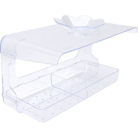Mangeoire Pour Oiseaux À Fenêtre - Transparente En Plastique Clair - Pour Observation Directe Depuis L'Intérieur - 1 Pièce