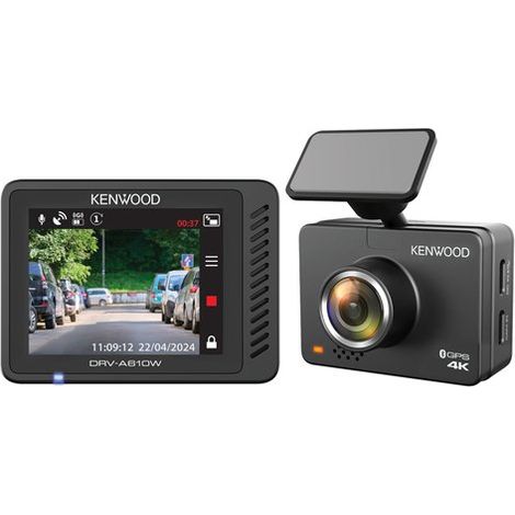 Kenwood DRV-A610W dash cam 4K Ultra HD Wi-Fi dC Nero