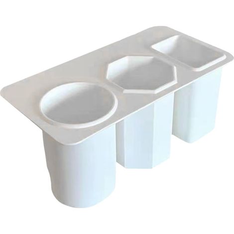 süßer Stifthalter 3 Fächer Schreibtisch Seitenorganizer