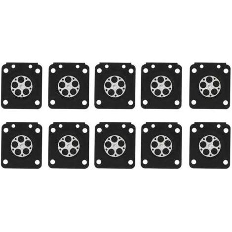 10PCS/Set Joint De Membrane Carburateur Tronçonneuse pour Accessoires pour ZAMA180 (1/5)