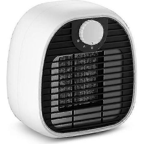Mini radiateur électrique 1000 W pour chambre, bureau ou salon, chauffage d'appoint portable, chauffage d'appoint silencieux pour l'hiver, idéal pour la maison, le bureau ou la chambre. (1/5)