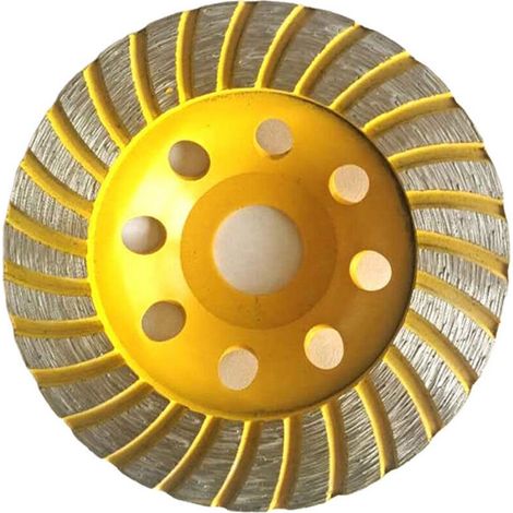 Betonschleifscheibe 125 x 22,2 mm Schleifscheibe zum Formen von Beton, Granit, Stein und Mauerwerk (1/4)