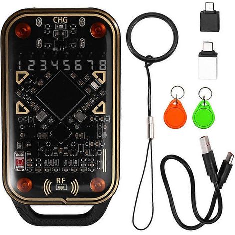 Chameleon Ultra V3.0 Kit: 125 kHz/13,56 MHz RFID Smartcard-Lesegerät/Kopierer, NFC-kompatibel (Lesen/Schreiben). (1/5)