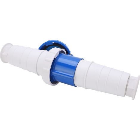 Connecteur Industriel IP67 2P+E 220-250V Monophasé Bleu pour Applications Pétrochimiques (1/5)