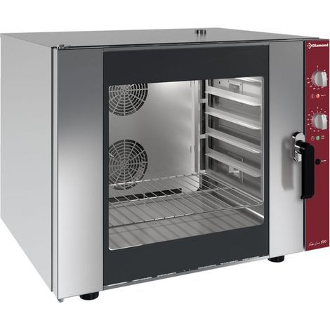 Four électrique convection 6x GN 1/1 + humidificateur - Diamond (1/3)