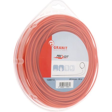 Filo da taglio in nylon a profilo tondo da 2,4 mm, modello 84112