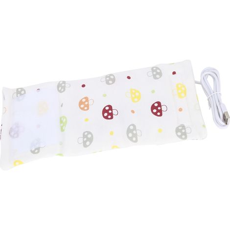 Chauffe-biberon portable USB, motif champignon, avec sac de rangement isotherme et chauffant. (1/5)