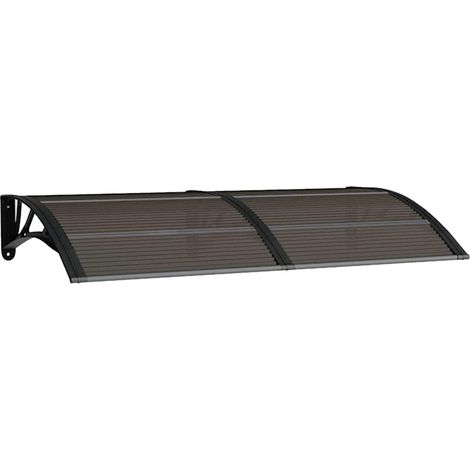 Maison Exclusive - Türvordach Schwarz 150x75 cm Polycarbonat