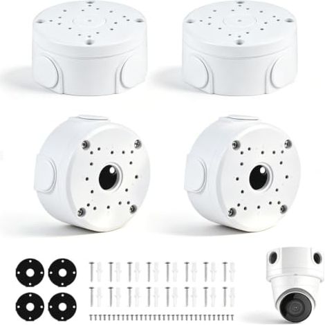 4x Boîte de Jonction pour Caméra en Aluminium Etanche (1/5)
