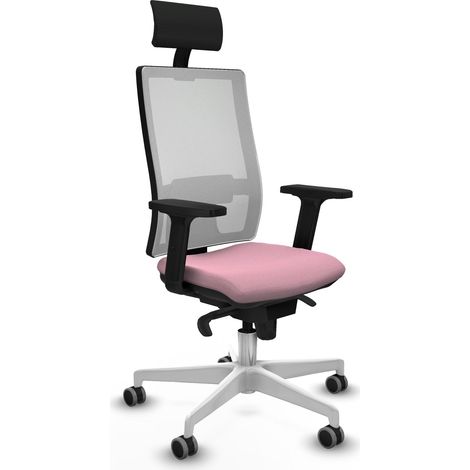 Piqueras y Crespo Horna chaise bureau rose confortable