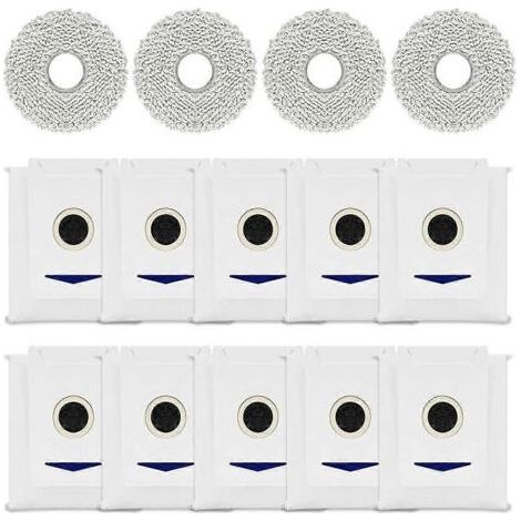 Lingettes et sac à poussière pour aspirateur robot Ecovacs Deebot DEEBOT T30 Omni / T30 PRO Omni (1/5)