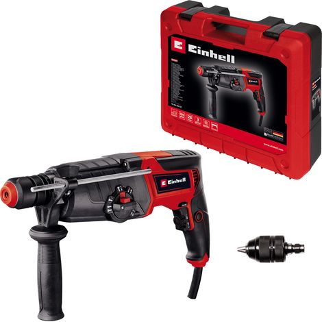 Einhell Marteau Perforateur TE-RH 950 5F (3 J, 950 W, mandrin SDS Plus, butée de profondeur) Livré en coffret E-Box (1/5)