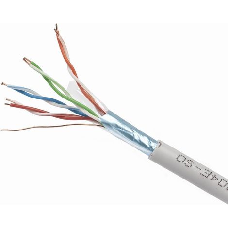 Câble réseau Gembird CAT5e FTP 100m Gris F/UTP (FTP)