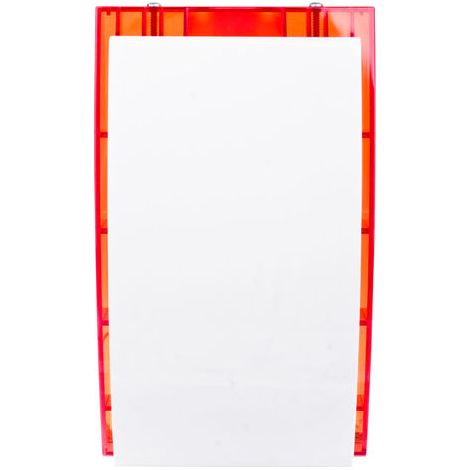Optisches und akustisches Signalgerät für den Außenbereich mit roter LED-Leuchte und Metallgehäuse SP-4001 R (1/2)