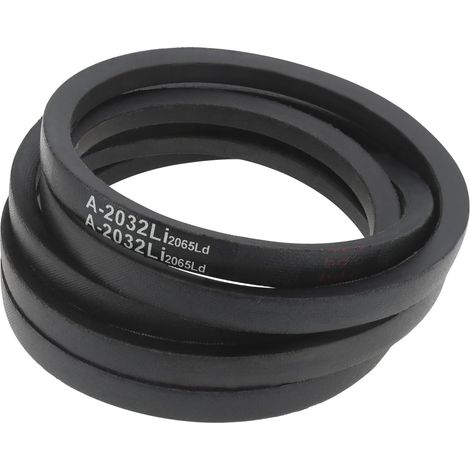 1 - Courroie Trapézoïdale - Courroie De Tondeuse - Remplacement Pièces OEM 535411901 - Pour Transmission Centrale Vers Plateau - Compatible Husqvarna Rider - Noir - 203,2x1,3 Cm