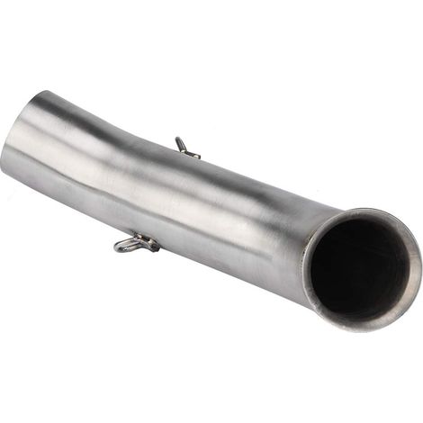 Tuyau d'échappement intermédiaire, système d'échappement complet en acier inoxydable pour moto, tuyau d'aération intermédiaire, connexion pour 250 390 RC390 17-18 pour connecteur akrapovic KTM Duke 39 (1/5)