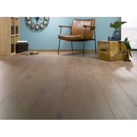 Alle Carrelage - Parquet stratifié 8 mm CHENE NOISETTE - OSMOZE