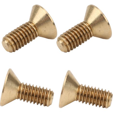 50 Stück Flachsechskantschrauben mit Senkkopf aus Kupfer, Befestigungselemente, Industriebedarf M4M4x10 (1/5)