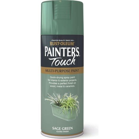 Rust-Oleum Painter’s Touch Spray Paint 400ml Gloss - Sage Green