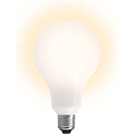 Ampoule déco éclairante opaline, culot E27, 12W cons. (100W eq.), blanc neutre (4000K) (1/5)