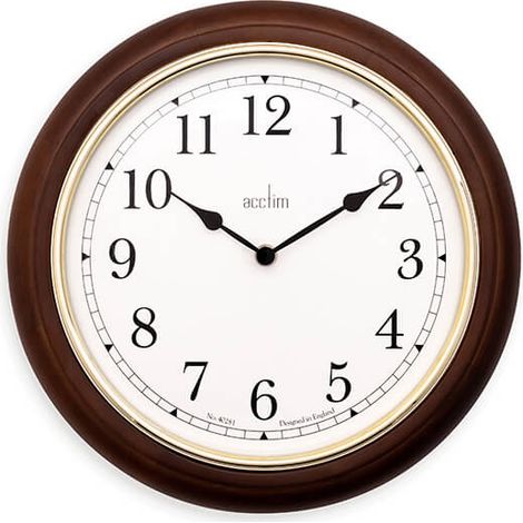Acctim Winchester Medium Oak Wall Clock