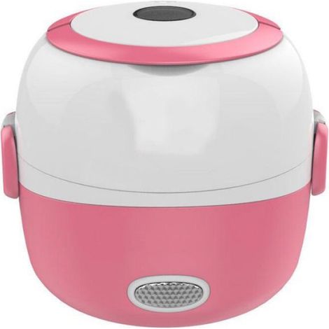 Boîte à lunch électrique chauffante portable, cuiseur vapeur multifonction, repas chaud bureau maison dortoir 1,2L (1/4)