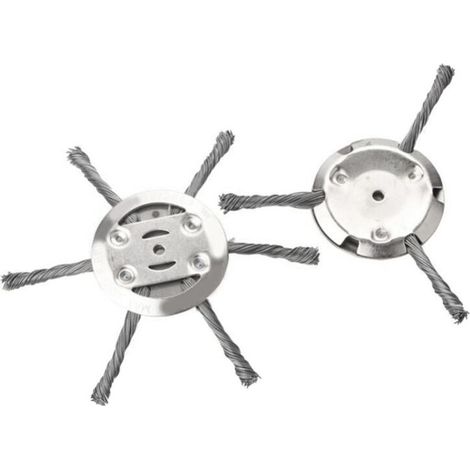 Rasenmäher mit 3/6"-Stahldrahtkopf, Freischneider, Staubabsaugung, schwenkbare Unkrautschneideplatte für Gartengeräte (1/4)