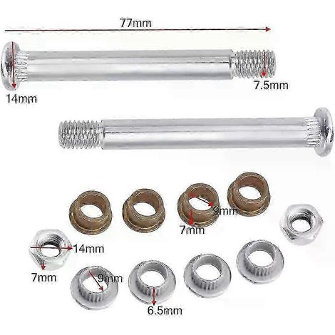 Kit de réparation de charnière de porte pour Jeep Grand Cherokee 1993-1998 (incluant les bagues d'axe et de douille). (1/5)