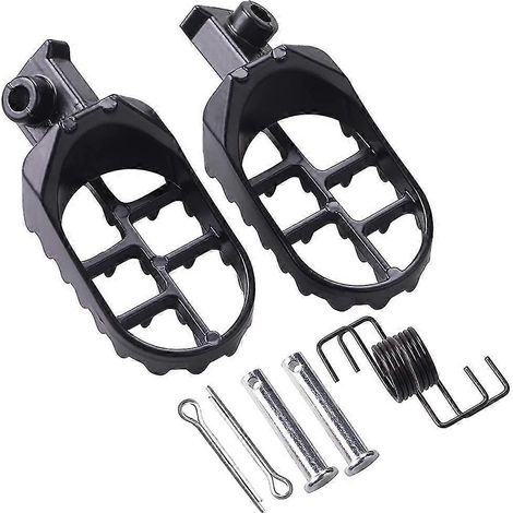Repose-pieds en aluminium pour motos tout-terrain Baja PW50 (1981-2021) et PW80 (1983-2006) (1/5)